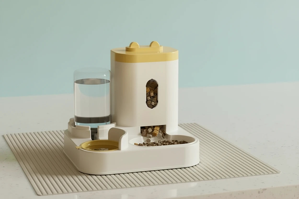 Dispensador de comida para mascotas automático