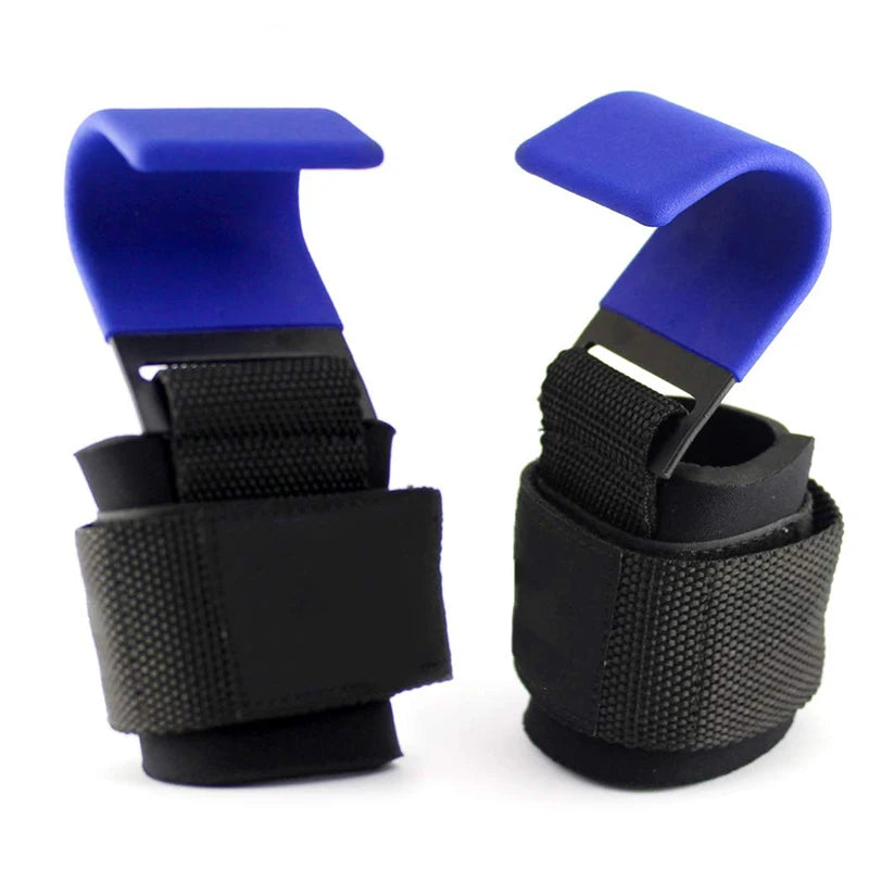 Straps con gancho para levantar más peso sin fatigar el agarre