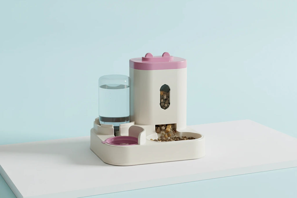 Dispensador de comida para mascotas automático
