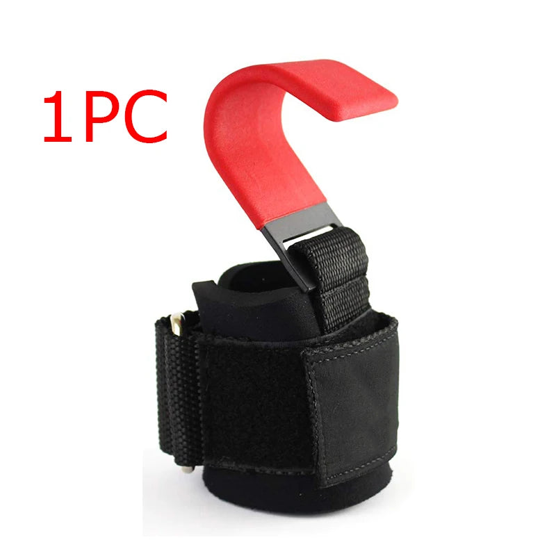 Straps con gancho para levantar más peso sin fatigar el agarre
